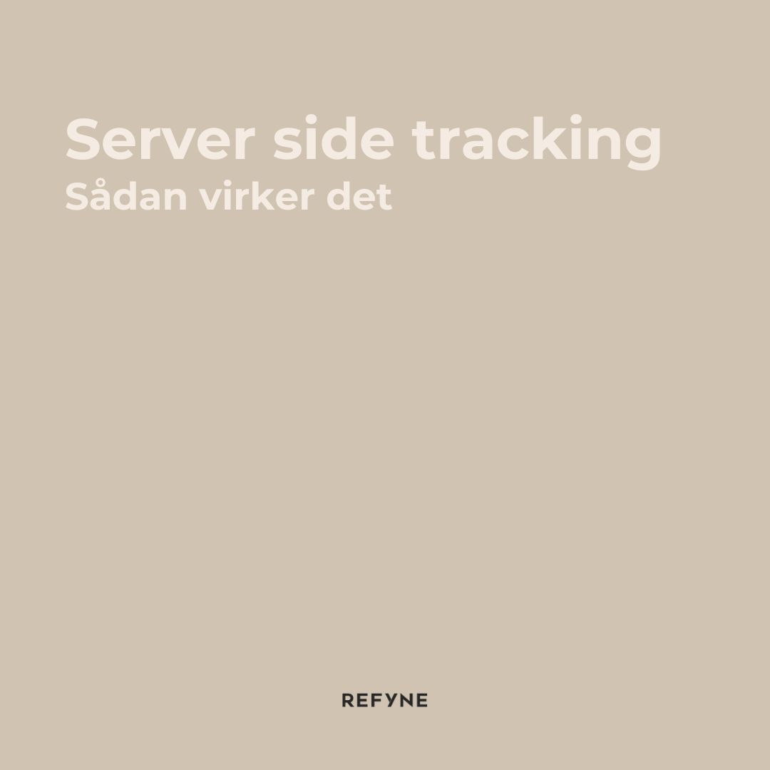 Server side tracking