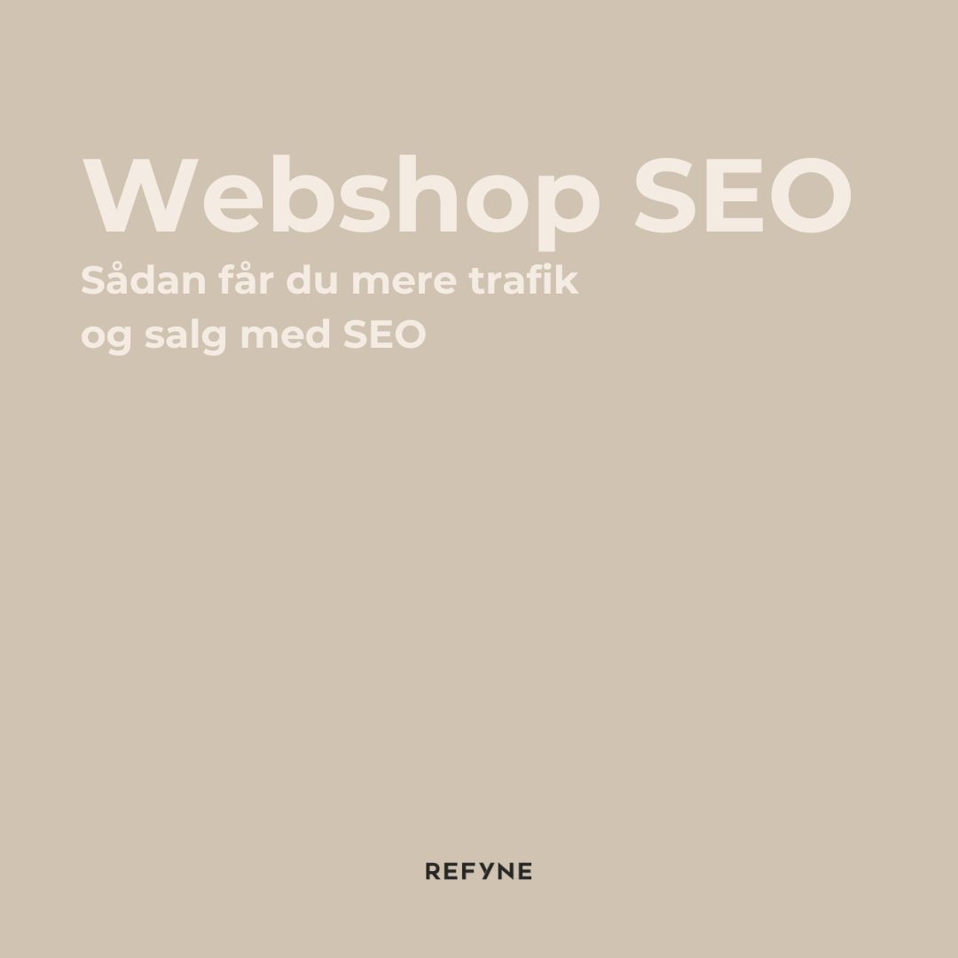 Webshop SEO i 2024