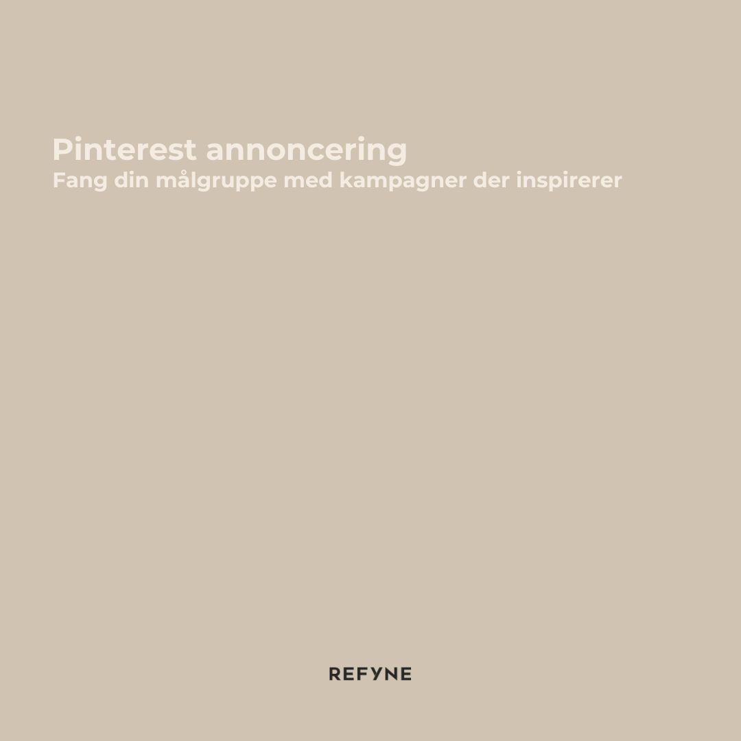 Pinterest annoncering